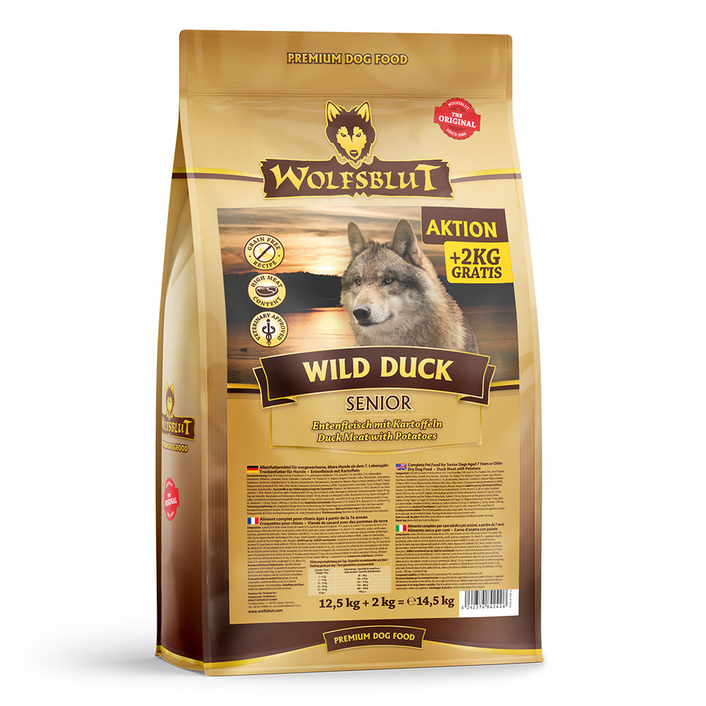 Wolfsblut Wild Duck Senior - Ente mit Kartoffel