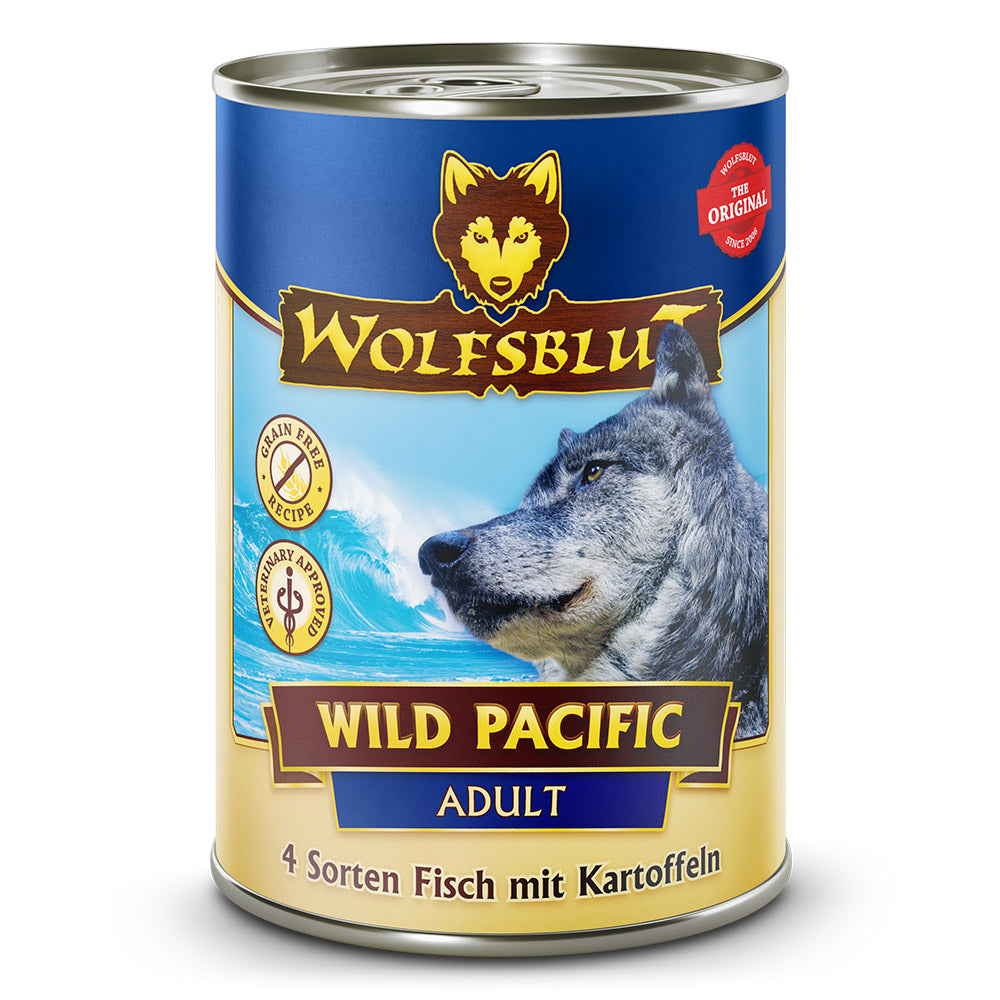 Wolfsblut Wild Pacific Adult - Fisch mit Kartoffel Nassfutter