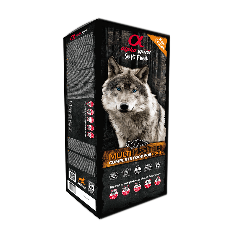alpha spirit Dog Complete Soft Food Multiprotein, Nassfutter