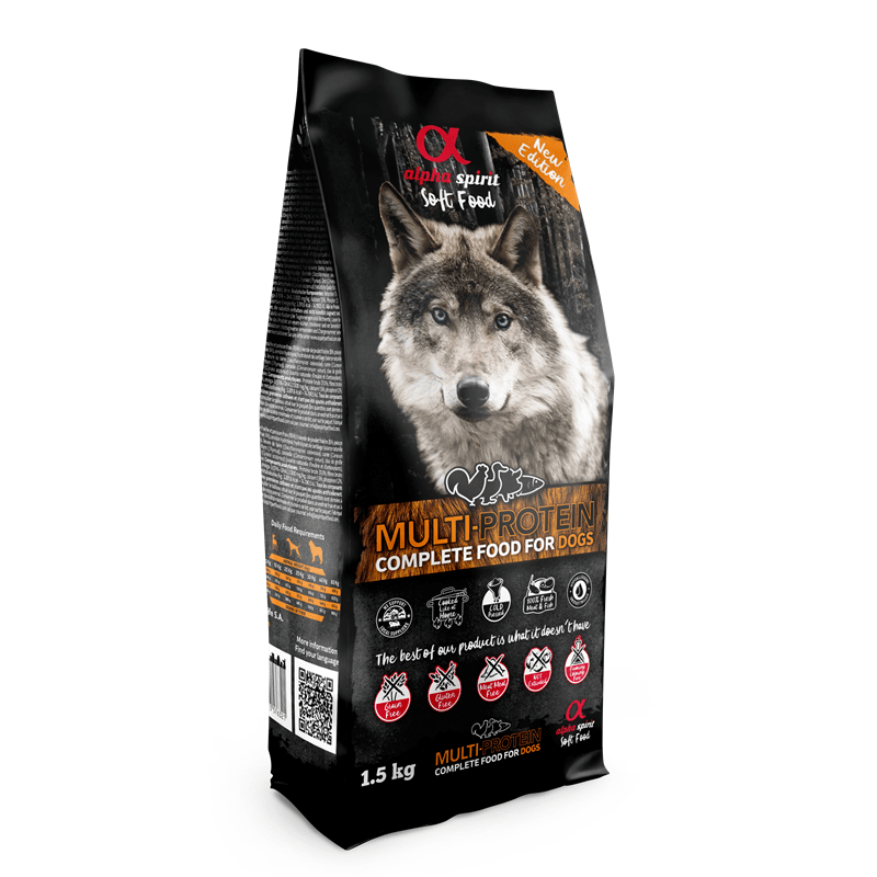 alpha spirit Dog Complete Soft Food Multiprotein, Nassfutter