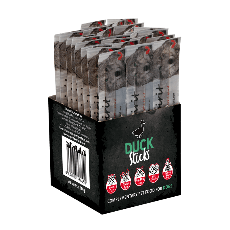 alpha spirit Dog Individual Stick Ente, Snacks