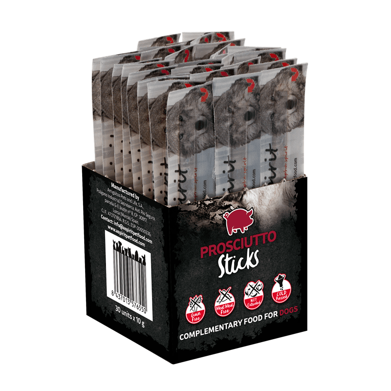 alpha spirit Dog Individual Stick Prosciutto, Snacks