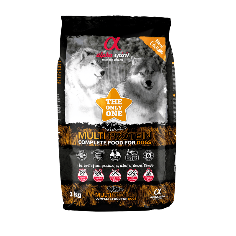 alpha spirit Dog The Only One Multiprotein, Trockenfutter
