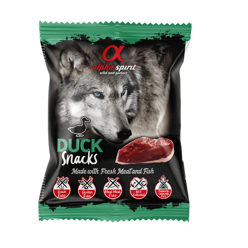 alpha spirit Snacks Bag gewürfelt Ente