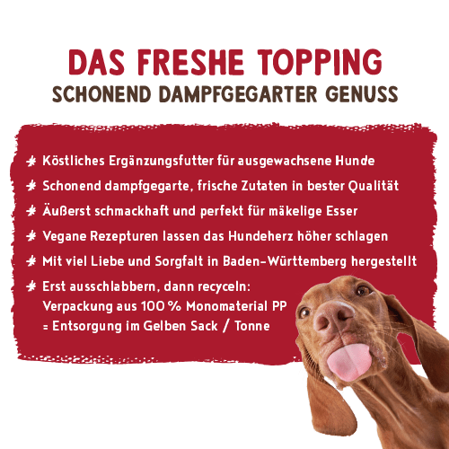 Bosch Dog Freshe Schnauze - erdig rotes Ackergemüse zoo-de