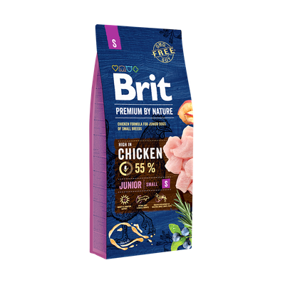Brit Premium by Nature Dog Junior S 8 kg