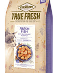 Artikel mit dem Namen Carnilove Cat True Fresh - Adult - Fresh Fish im Shop von zoo.de , dem Onlineshop für nachhaltiges Hundefutter und Katzenfutter.