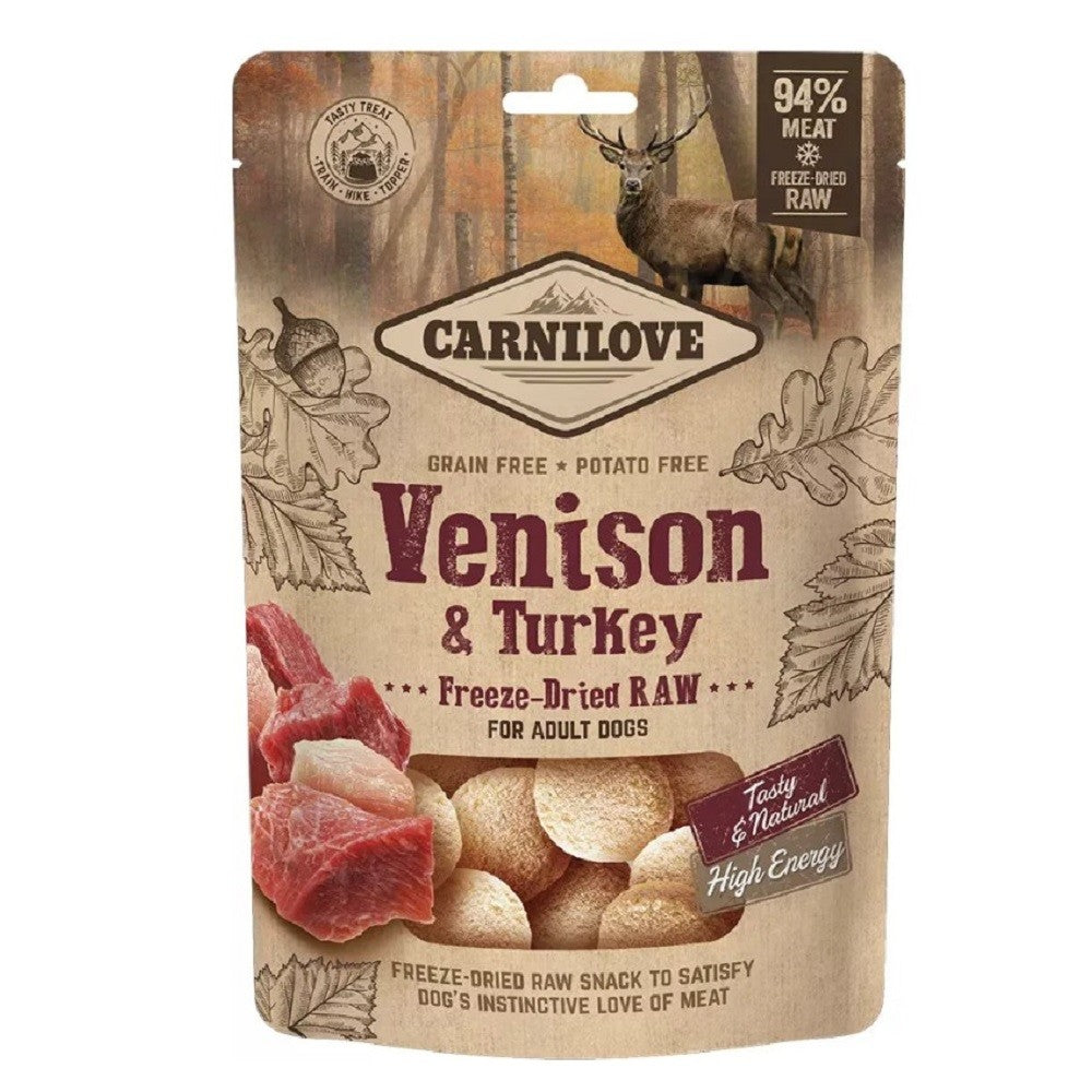 Carnilove Dog Freeze Dried Raw Snack Salmon