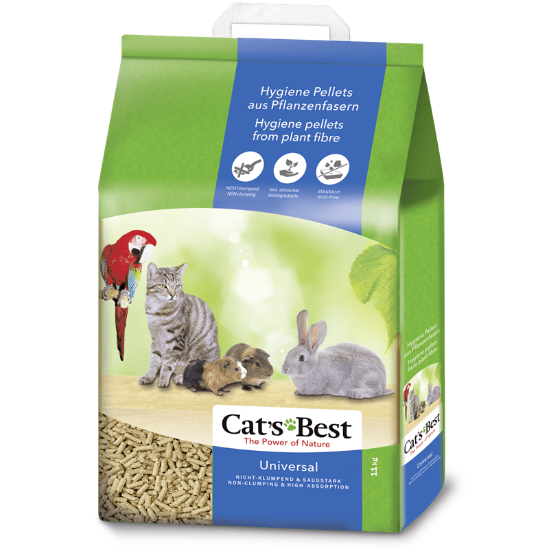 Artikel mit dem Namen Cat´s Best Universal im Shop von zoo.de , dem Onlineshop für nachhaltiges Hundefutter und Katzenfutter.