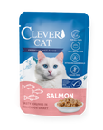 Clever Cat Nassfutter Pouches Lachs & Thunfisch Multipack 12 x 85 g