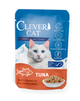 Clever Cat Nassfutter Pouches Lachs & Thunfisch Multipack 12 x 85 g
