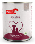 Herrmanns Hund Reinfleisch Bio-Rind