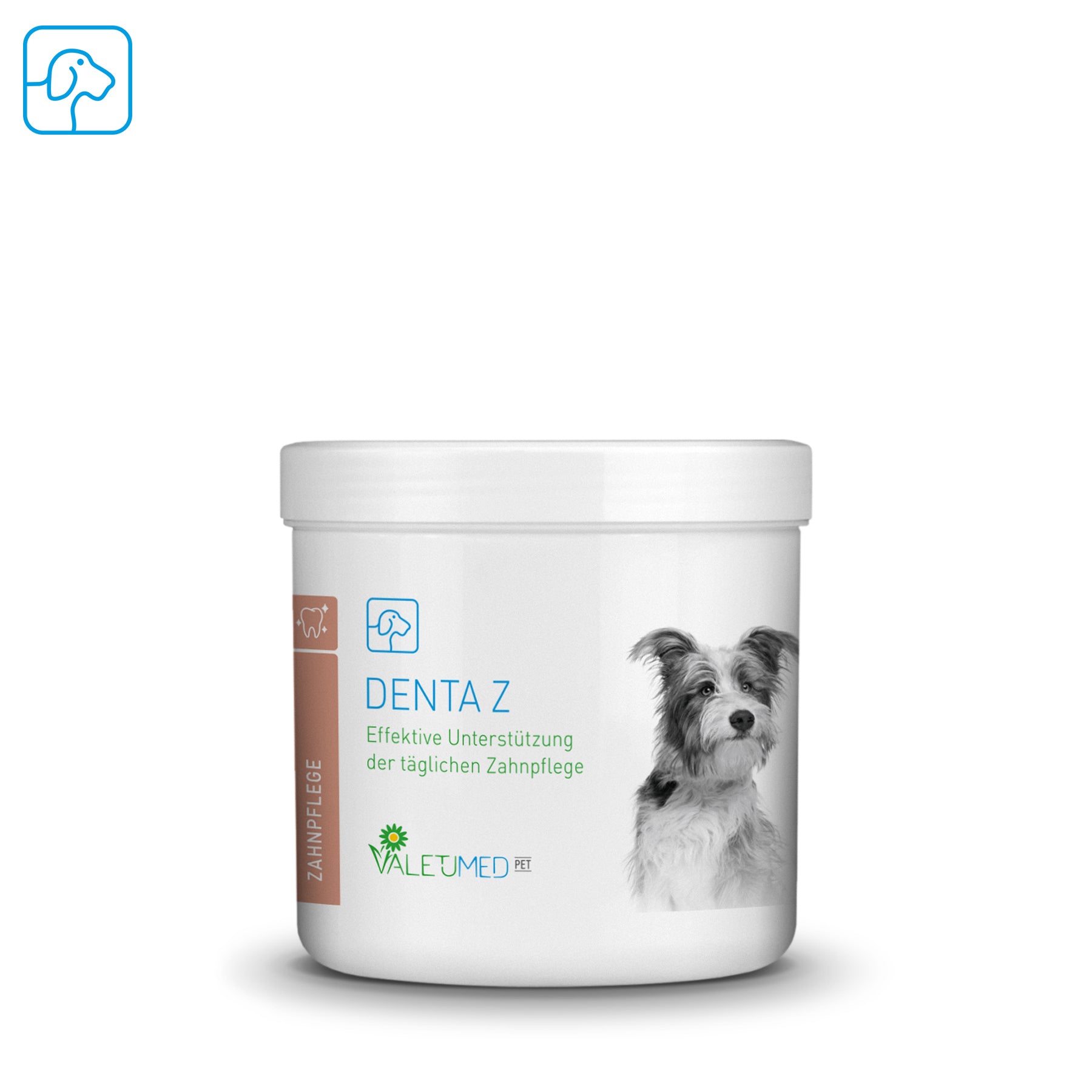 Valetumed Denta Z Zahnpflege-Pulver für Hunde, 300 g