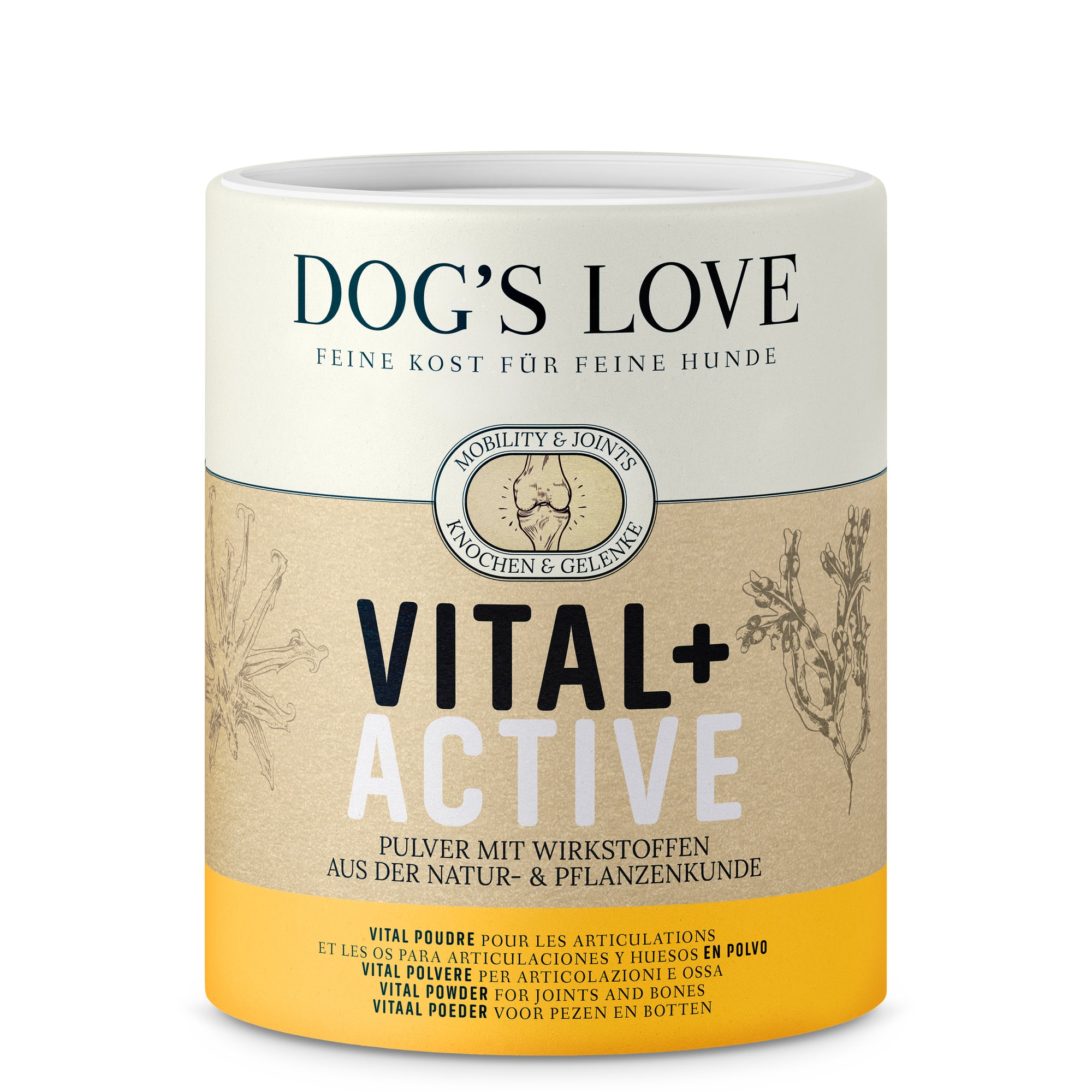 Artikel mit dem Namen DOG'S LOVE DOC Vital Active Pulver im Shop von zoo.de , dem Onlineshop für nachhaltiges Hundefutter und Katzenfutter.