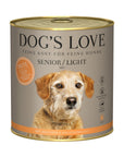 Artikel mit dem Namen DOG'S LOVE Senior Pute Light im Shop von zoo.de , dem Onlineshop für nachhaltiges Hundefutter und Katzenfutter.