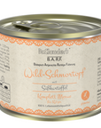 Artikel mit dem Namen Dr.Clauder's BARF Wild-Schmortopf im Shop von zoo.de , dem Onlineshop für nachhaltiges Hundefutter und Katzenfutter.