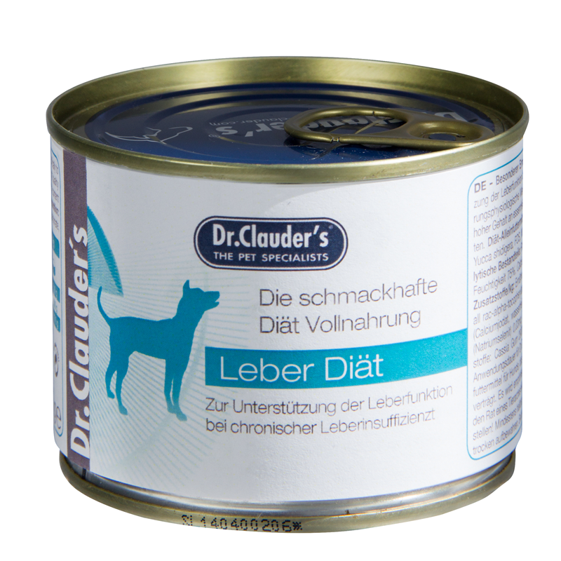 Artikel mit dem Namen Dr.Clauder's Diät LPD Leberdiät Nassfutter im Shop von zoo.de , dem Onlineshop für nachhaltiges Hundefutter und Katzenfutter.