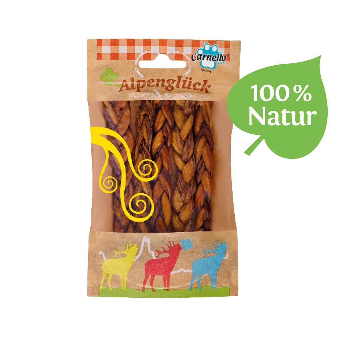 Artikel mit dem Namen Glückssträhnen im Shop von zoo.de , dem Onlineshop für nachhaltiges Hundefutter und Katzenfutter.