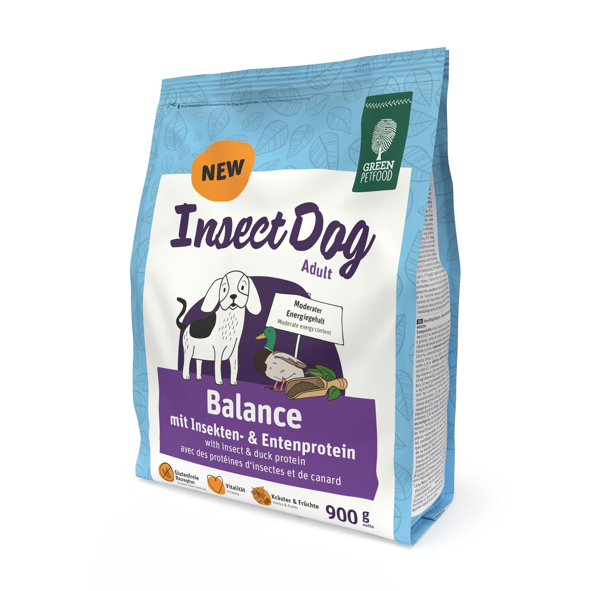 Green Petfood InsectDog Balance 1