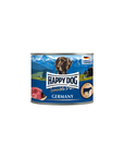 Artikel mit dem Namen Happy Dog Dose Sensible Pure Germany Rind im Shop von zoo.de , dem Onlineshop für nachhaltiges Hundefutter und Katzenfutter.