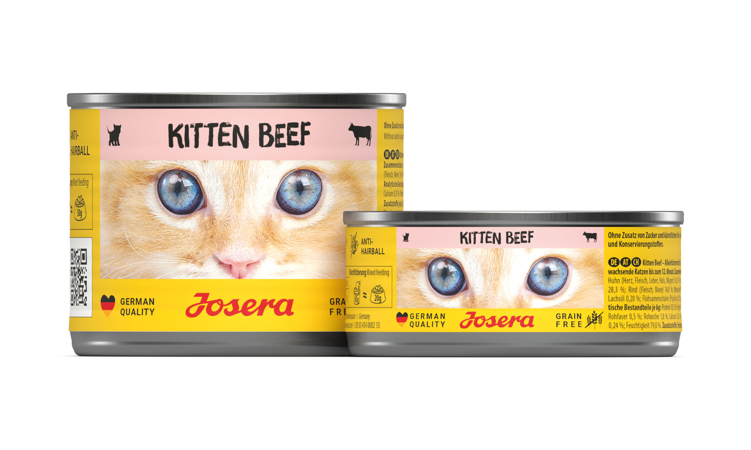 Artikel mit dem Namen Josera Cat Kitten Beef wet im Shop von zoo.de , dem Onlineshop für nachhaltiges Hundefutter und Katzenfutter.