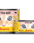 Artikel mit dem Namen Josera Cat Kitten Beef wet im Shop von zoo.de , dem Onlineshop für nachhaltiges Hundefutter und Katzenfutter.