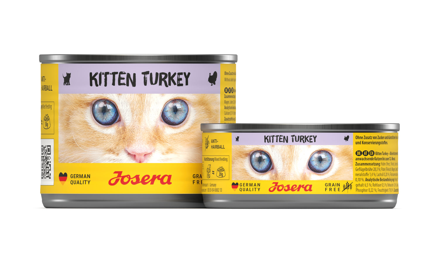 Artikel mit dem Namen Josera Cat Kitten Turkey wet im Shop von zoo.de , dem Onlineshop für nachhaltiges Hundefutter und Katzenfutter.