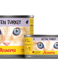 Artikel mit dem Namen Josera Cat Kitten Turkey wet im Shop von zoo.de , dem Onlineshop für nachhaltiges Hundefutter und Katzenfutter.