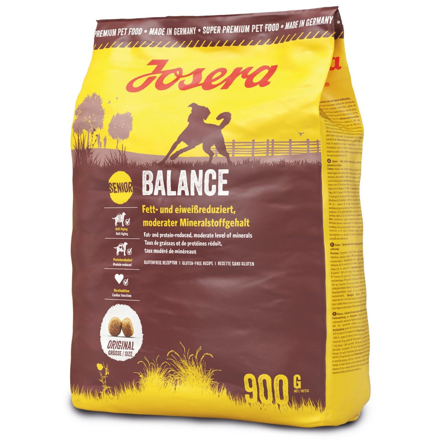 Artikel mit dem Namen Josera Hund Balance im Shop von zoo.de , dem Onlineshop für nachhaltiges Hundefutter und Katzenfutter.