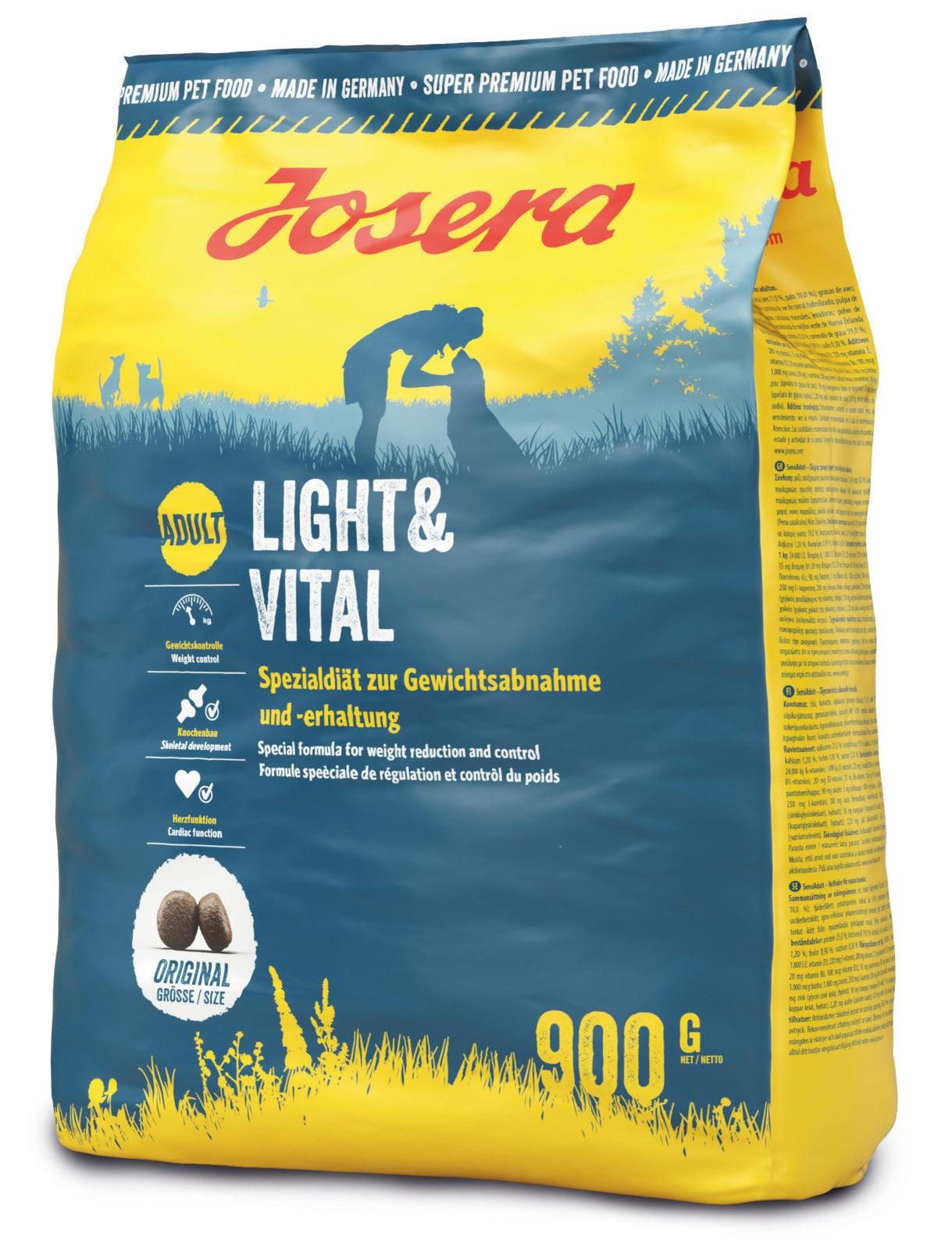 Artikel mit dem Namen Josera Hund Light&Vital im Shop von zoo.de , dem Onlineshop für nachhaltiges Hundefutter und Katzenfutter.