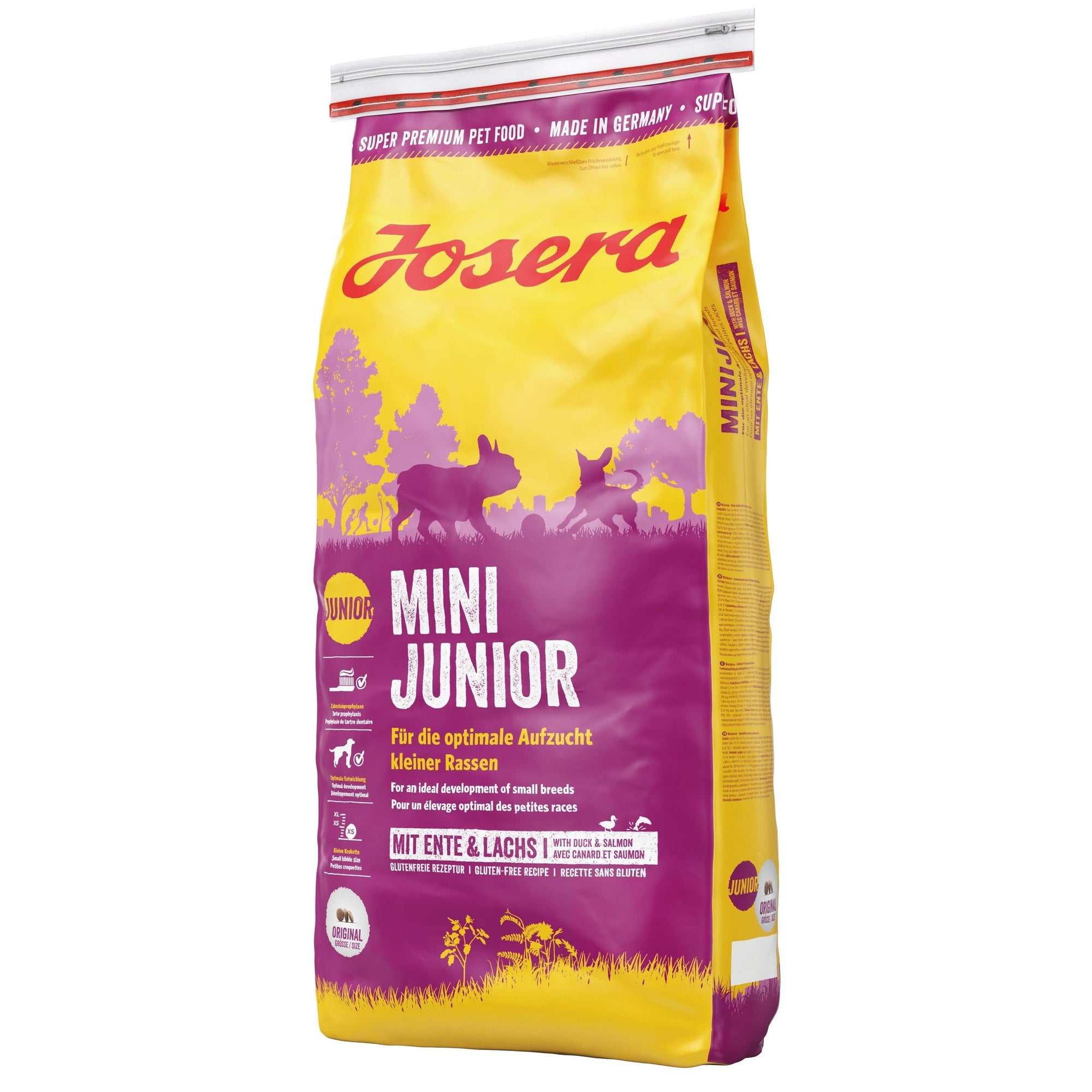 Artikel mit dem Namen Josera Hund MiniJunior im Shop von zoo.de , dem Onlineshop für nachhaltiges Hundefutter und Katzenfutter.