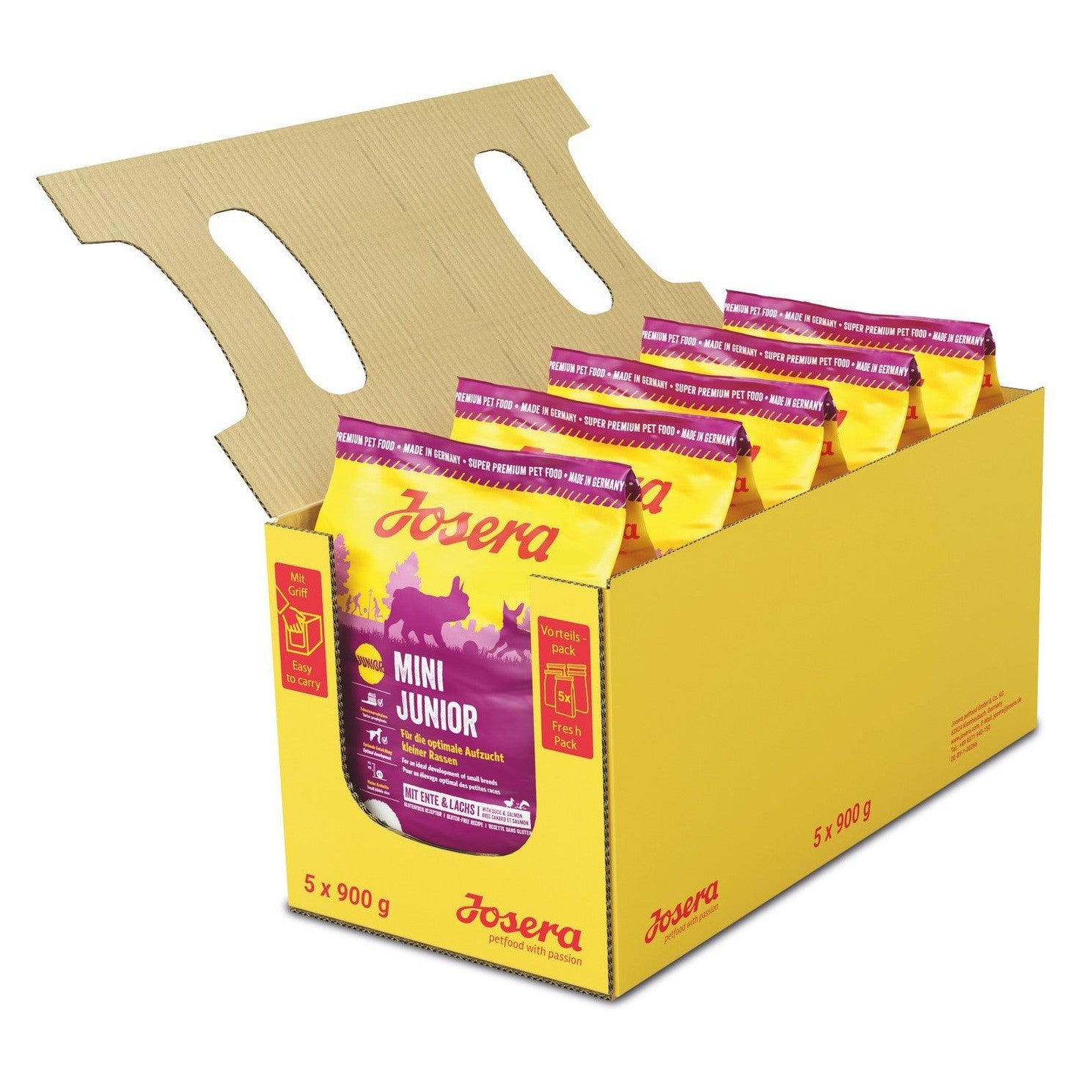 Artikel mit dem Namen Josera Hund MiniJunior im Shop von zoo.de , dem Onlineshop für nachhaltiges Hundefutter und Katzenfutter.