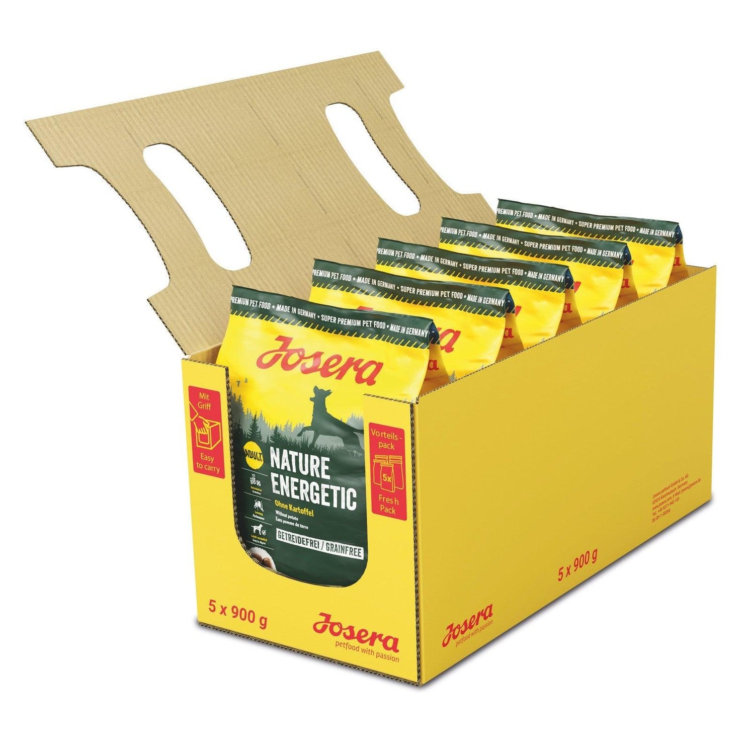 Artikel mit dem Namen Josera Hund Nature Energetic im Shop von zoo.de , dem Onlineshop für nachhaltiges Hundefutter und Katzenfutter.