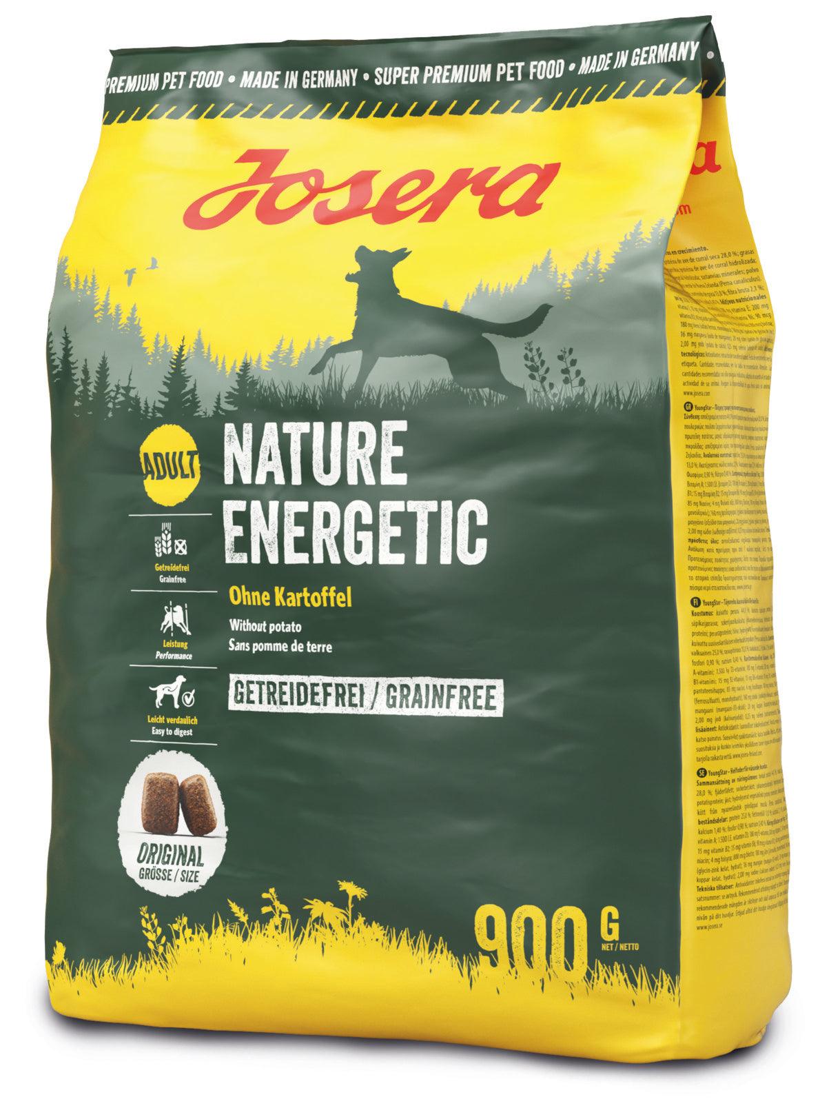 Artikel mit dem Namen Josera Hund Nature Energetic im Shop von zoo.de , dem Onlineshop für nachhaltiges Hundefutter und Katzenfutter.