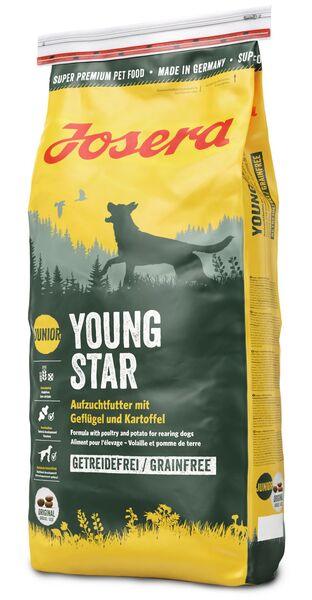 Artikel mit dem Namen Josera Hund Young Star im Shop von zoo.de , dem Onlineshop für nachhaltiges Hundefutter und Katzenfutter.