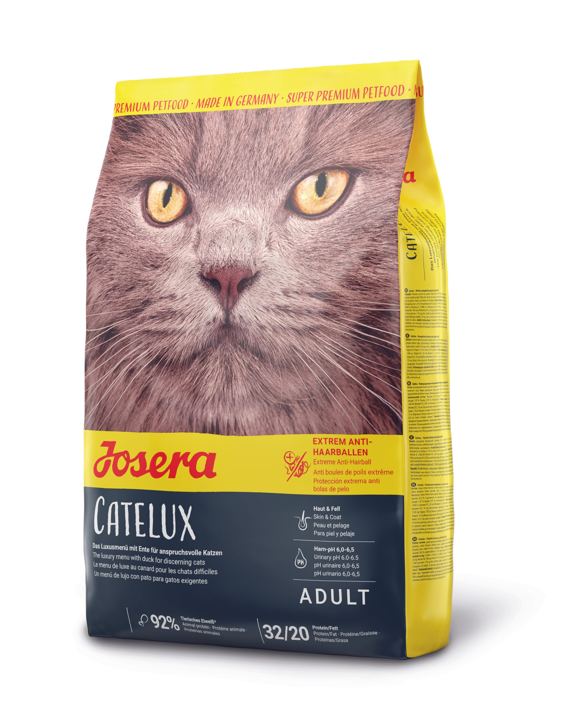 Artikel mit dem Namen Josera Katze Catelux im Shop von zoo.de , dem Onlineshop für nachhaltiges Hundefutter und Katzenfutter.