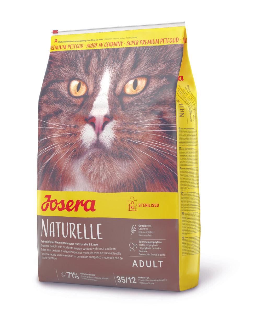 Artikel mit dem Namen Josera Katze Naturelle im Shop von zoo.de , dem Onlineshop für nachhaltiges Hundefutter und Katzenfutter.