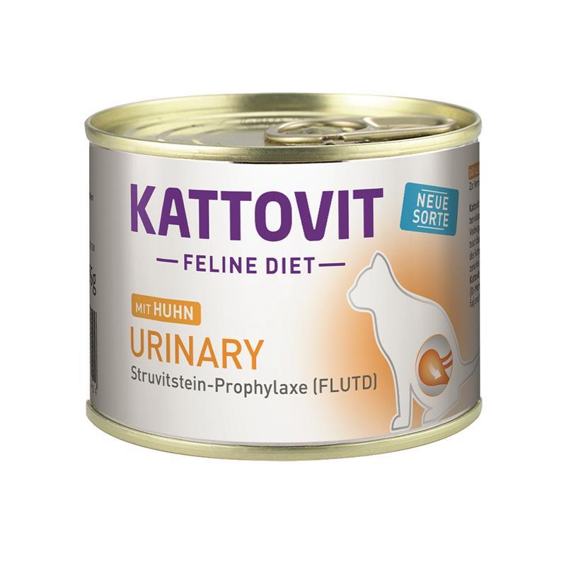 Artikel mit dem Namen Kattovit Feline Diet Urinary mit Huhn im Shop von zoo.de , dem Onlineshop für nachhaltiges Hundefutter und Katzenfutter.