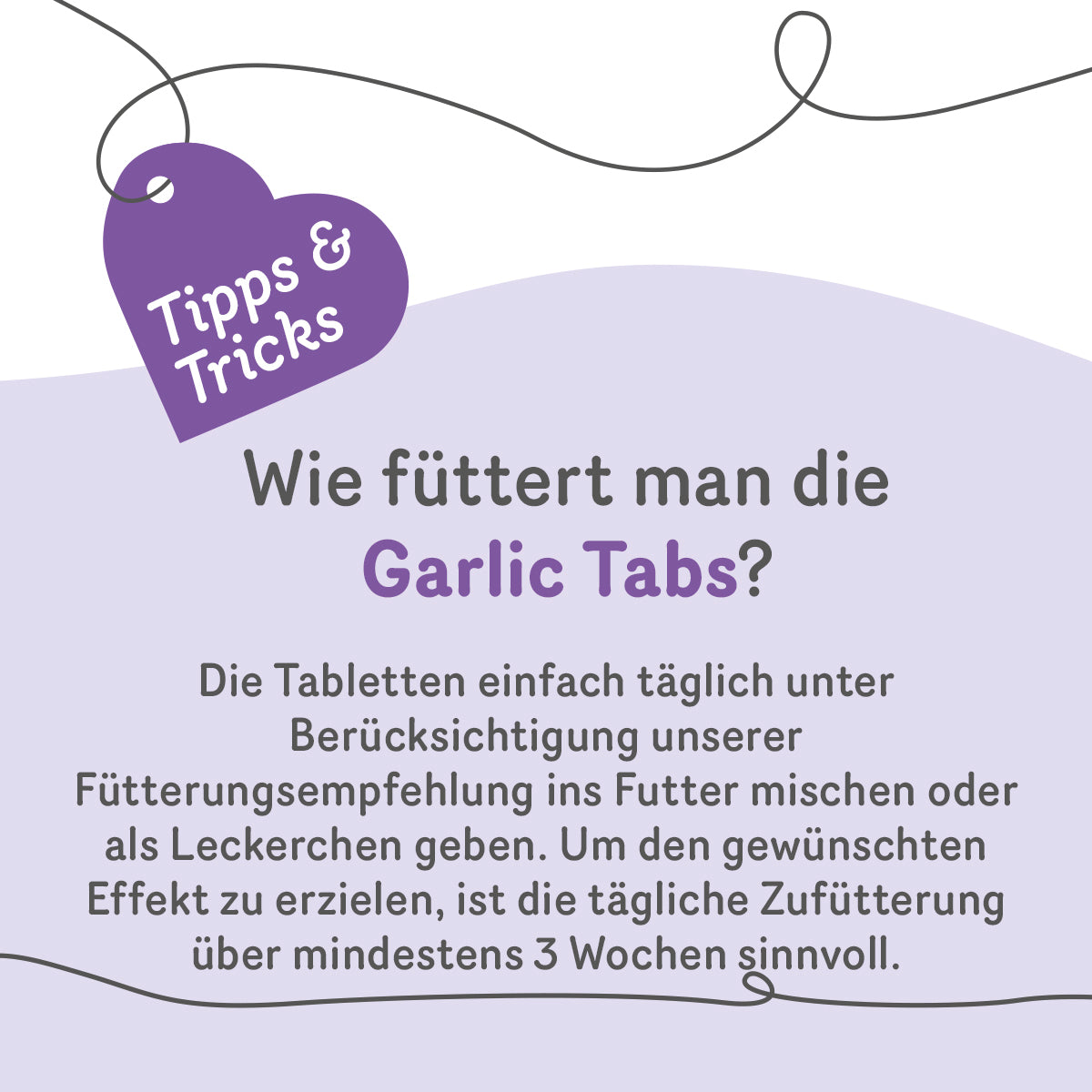 Grau Knoblauch Tabletten