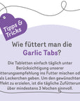 Grau Knoblauch Tabletten