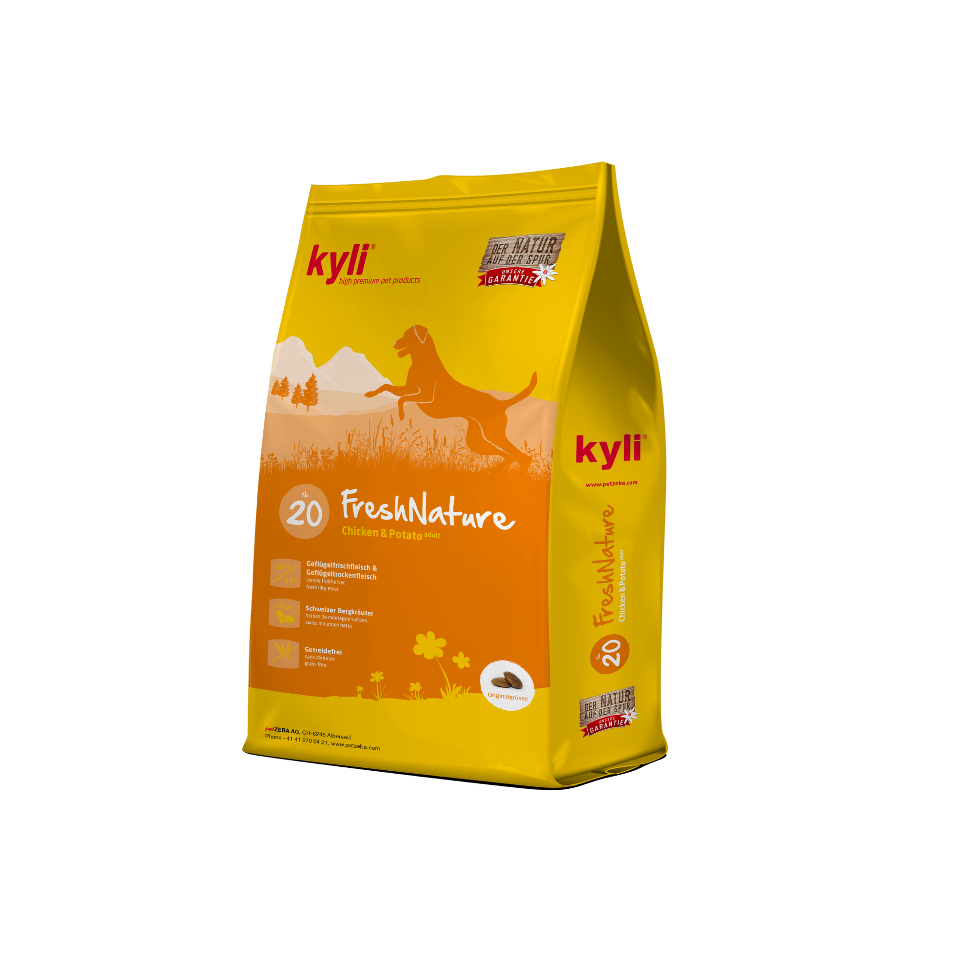 Artikel mit dem Namen kyli FreshNature Nr. 20 Chicken im Shop von zoo.de , dem Onlineshop für nachhaltiges Hundefutter und Katzenfutter.