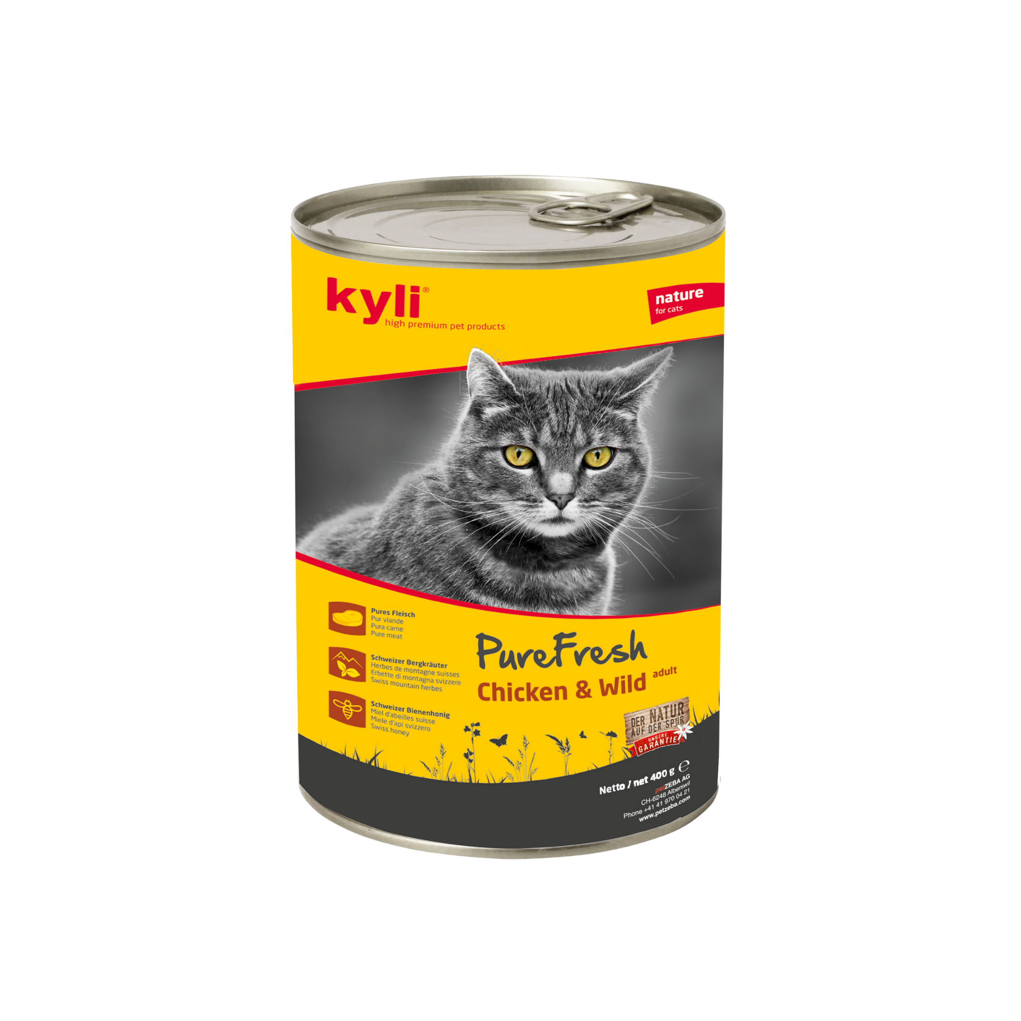 Artikel mit dem Namen kyli PureFresh Chicken & Wild im Shop von zoo.de , dem Onlineshop für nachhaltiges Hundefutter und Katzenfutter.