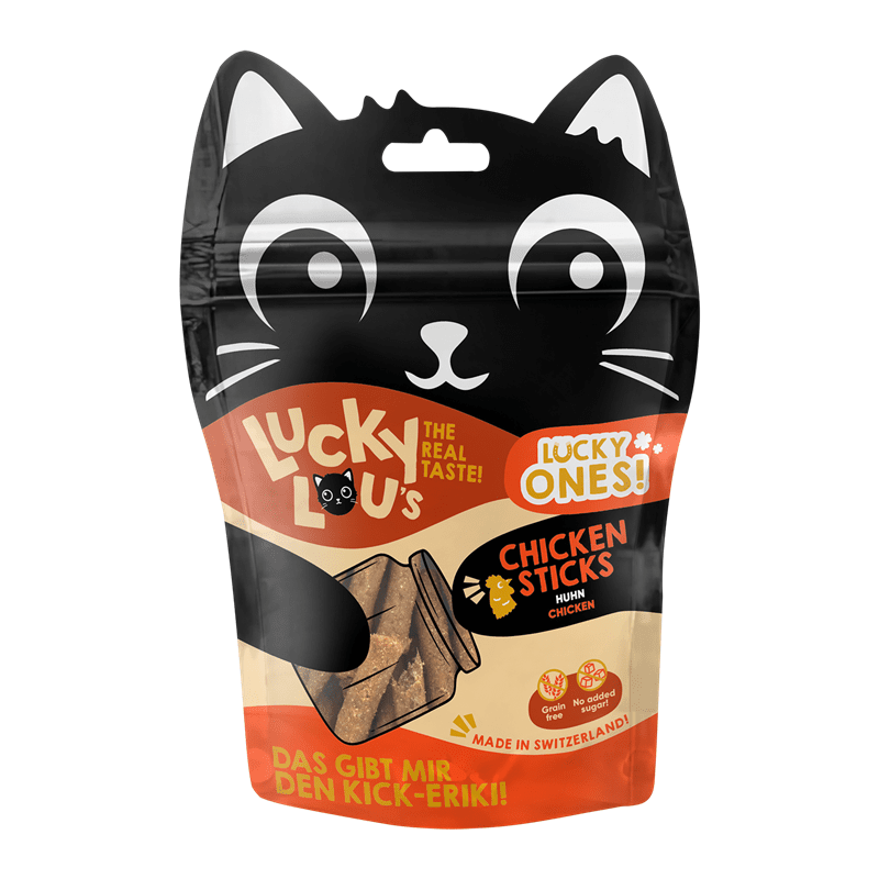 Artikel mit dem Namen Lucky Lou Lucky Ones Sticks im Shop von zoo.de , dem Onlineshop für nachhaltiges Hundefutter und Katzenfutter.