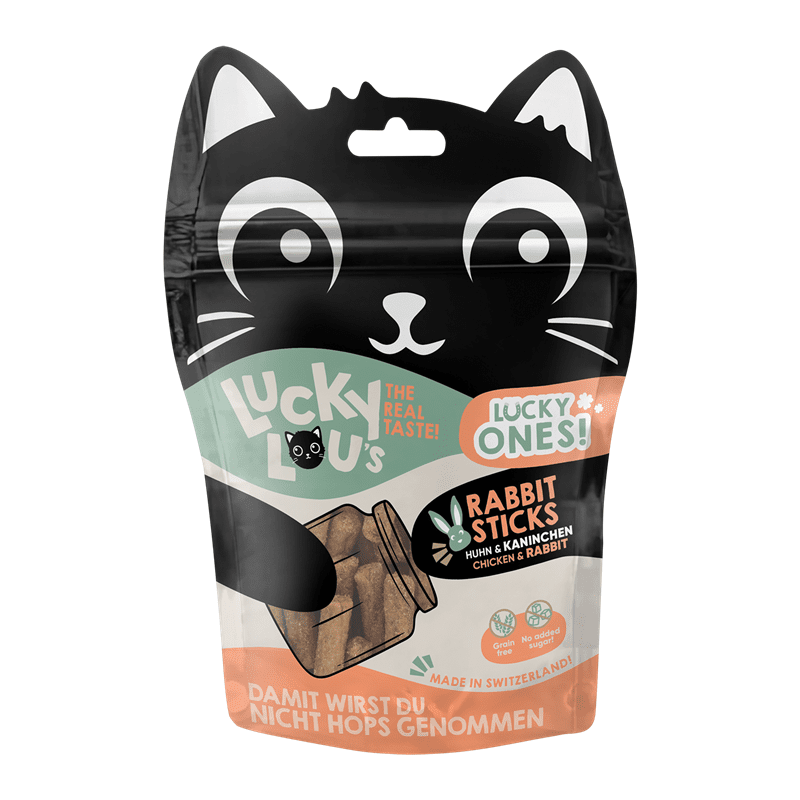 Artikel mit dem Namen Lucky Lou Lucky Ones Sticks im Shop von zoo.de , dem Onlineshop für nachhaltiges Hundefutter und Katzenfutter.