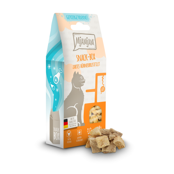 MjAMjAM zartes Hühnerbrustfilet, Katzensnack 40 g