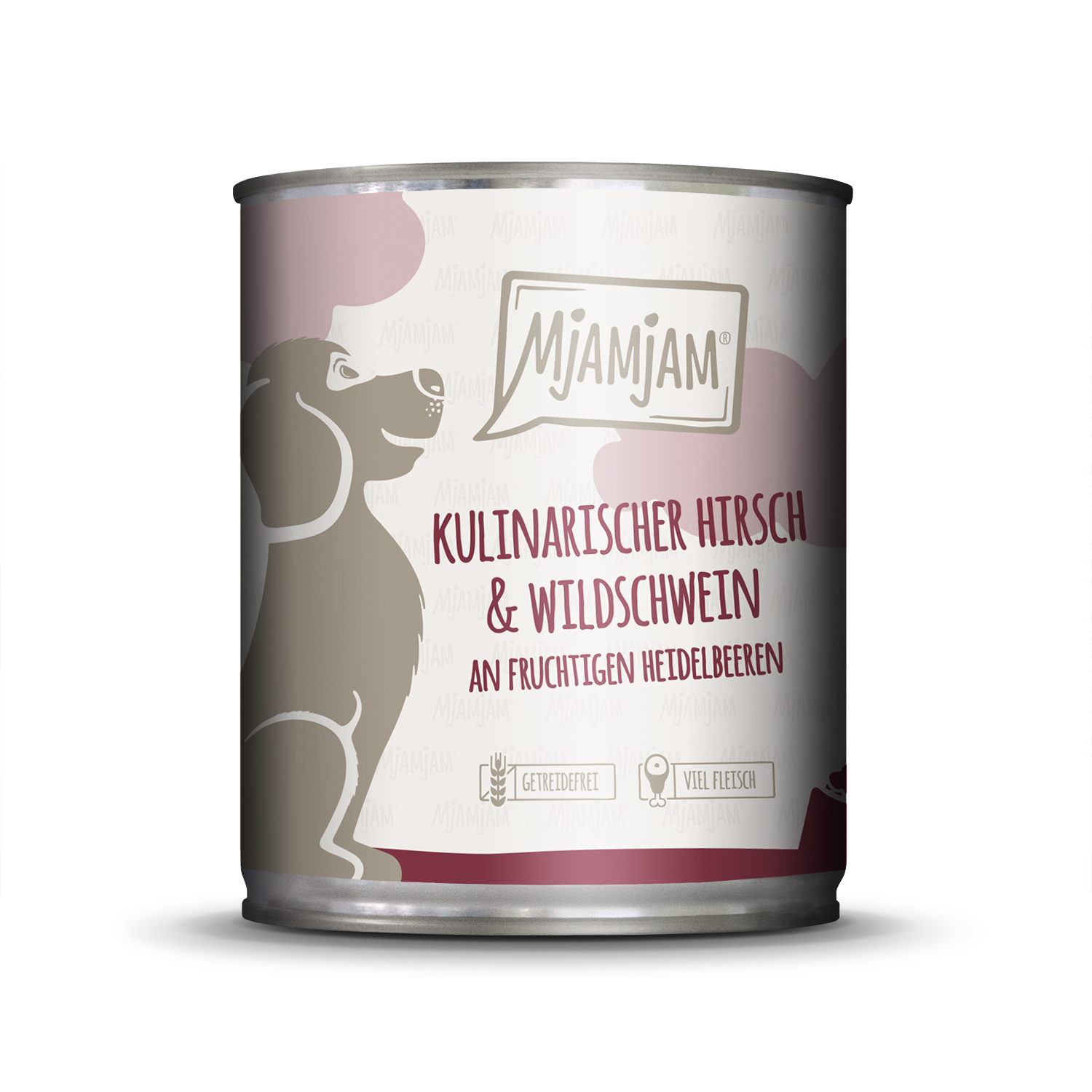 Artikel mit dem Namen MjAMjAM - Hund - kulinarischer Hirsch & Wildschwein an Preiselbeeren im Shop von zoo.de , dem Onlineshop für nachhaltiges Hundefutter und Katzenfutter.