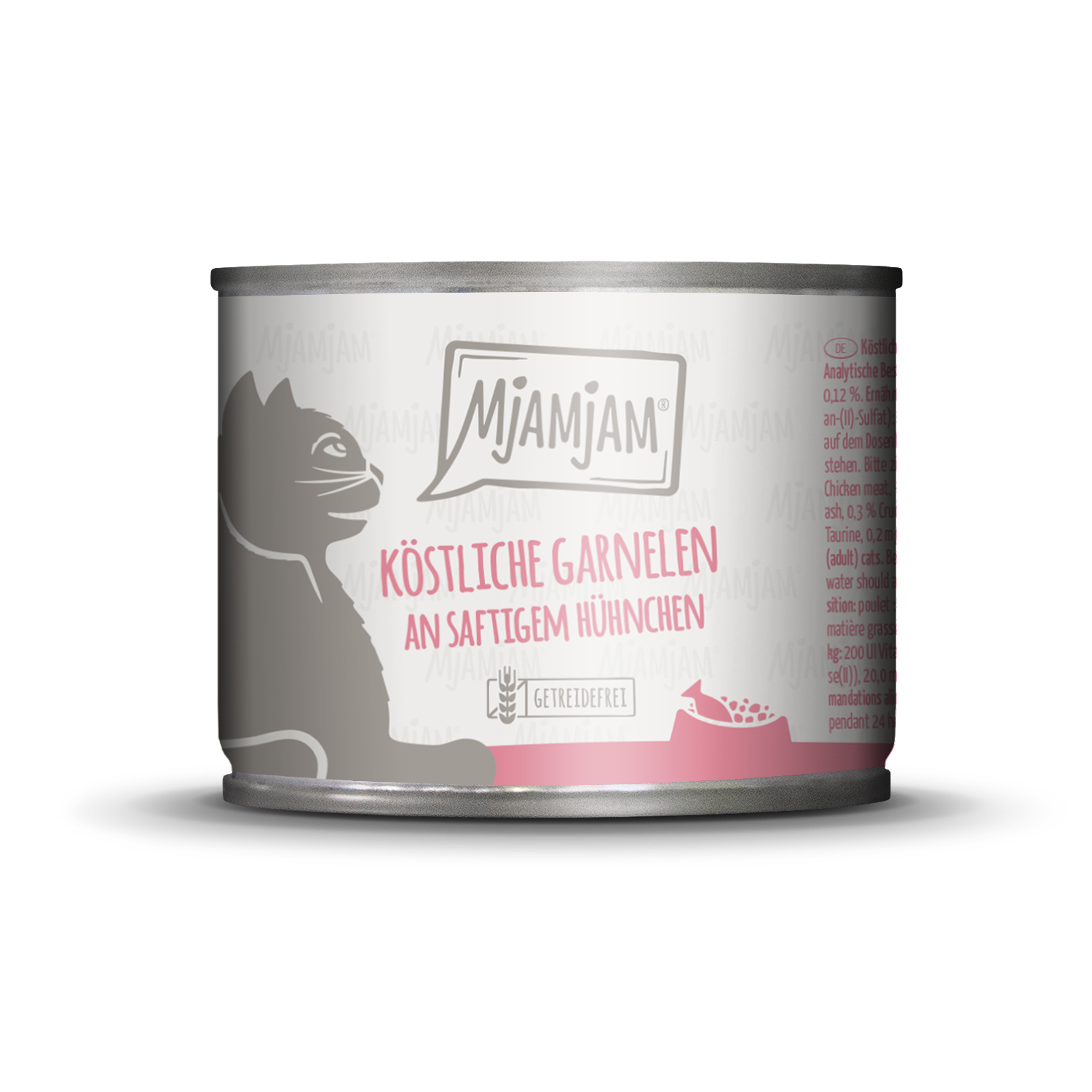 Artikel mit dem Namen MjAMjAM - Katze - köstliche Garnelen an saftigem Hühnchen im Shop von zoo.de , dem Onlineshop für nachhaltiges Hundefutter und Katzenfutter.