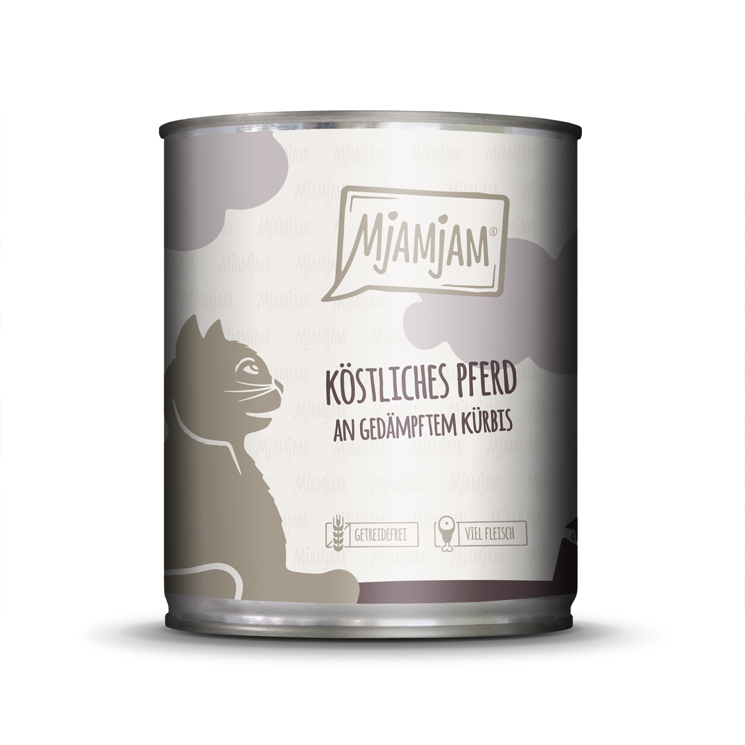 Artikel mit dem Namen MjAMjAM - Katze - köstliches Pferd an gedämpftem Kürbis im Shop von zoo.de , dem Onlineshop für nachhaltiges Hundefutter und Katzenfutter.