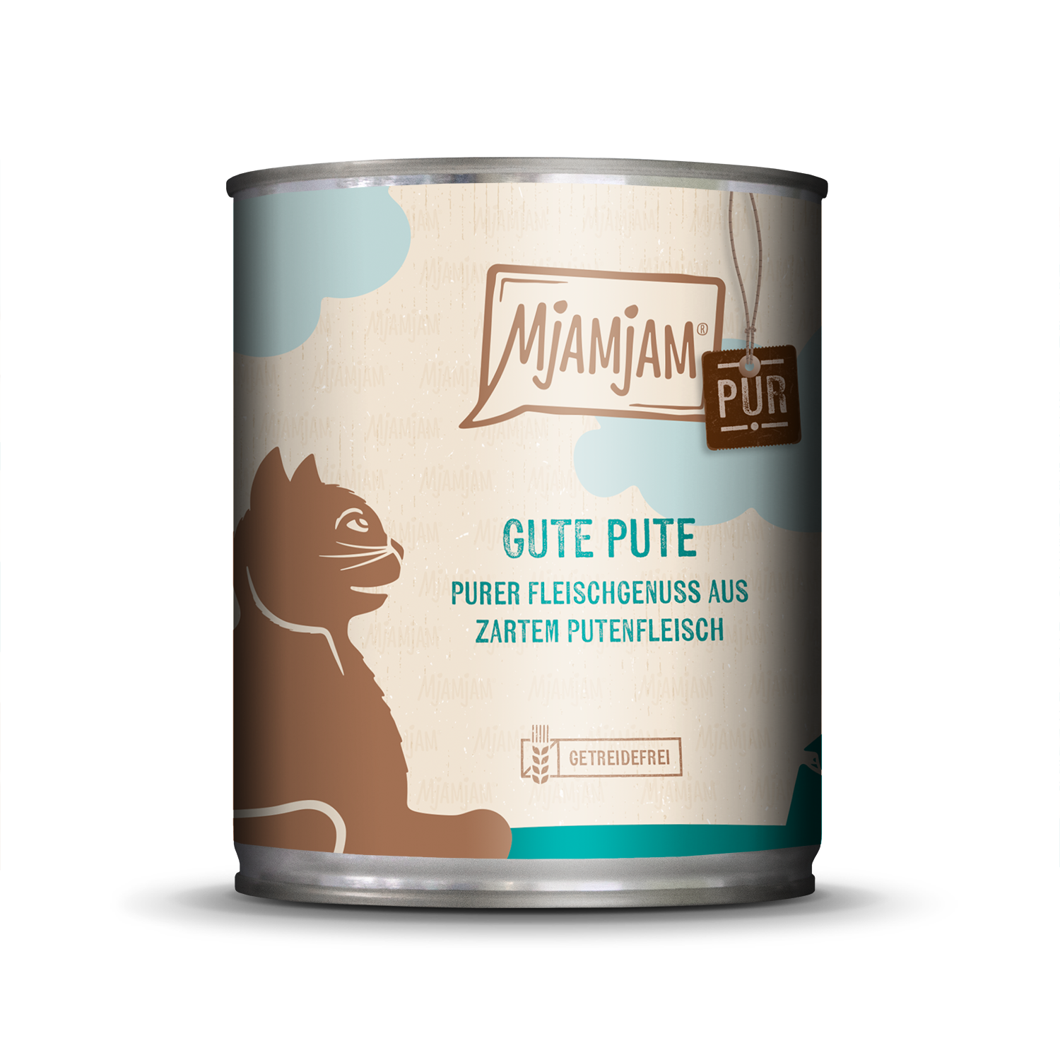 Artikel mit dem Namen MjAMjAM - Katze - purer Fleischgenuss - gute Pute pur im Shop von zoo.de , dem Onlineshop für nachhaltiges Hundefutter und Katzenfutter.