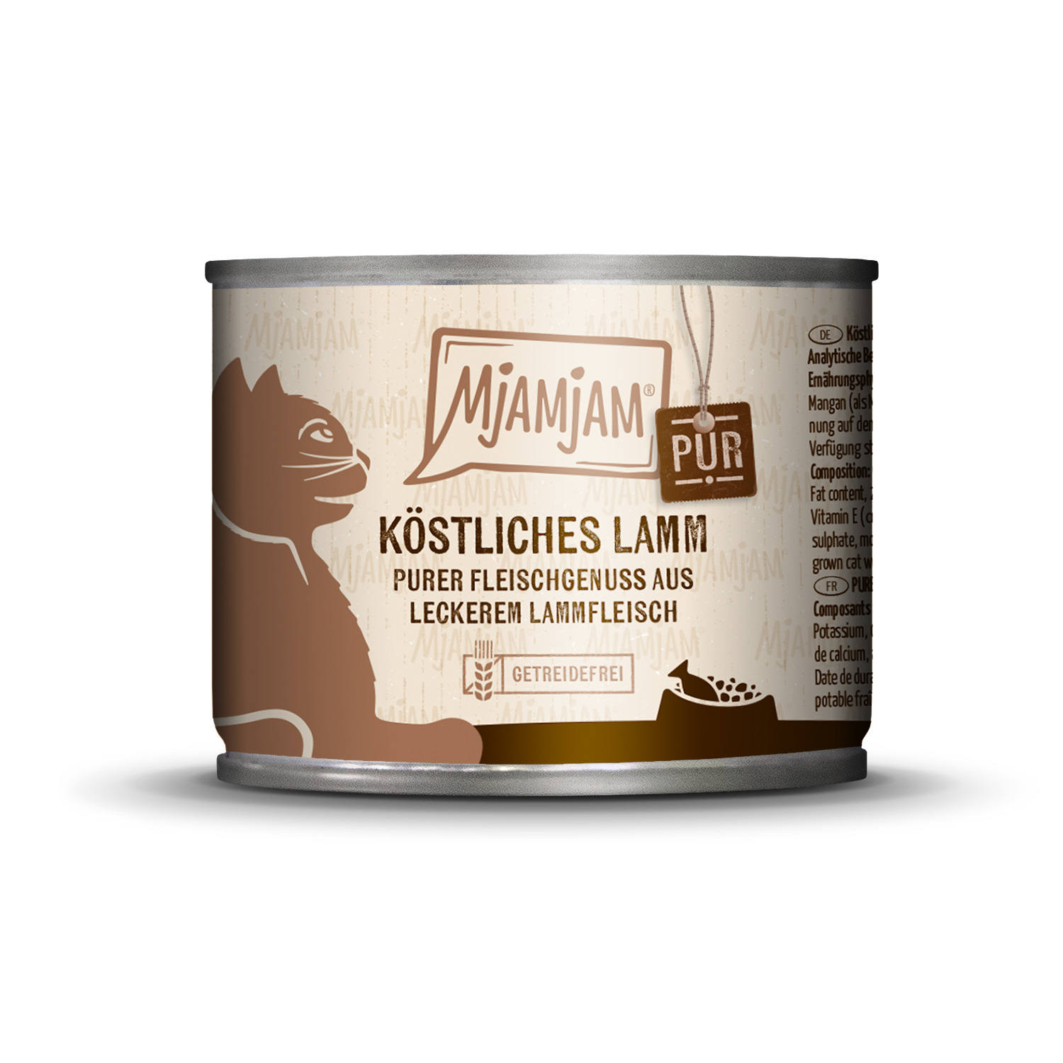 Artikel mit dem Namen MjAMjAM - Katze - purer Fleischgenuss - köstliches Lamm pur im Shop von zoo.de , dem Onlineshop für nachhaltiges Hundefutter und Katzenfutter.